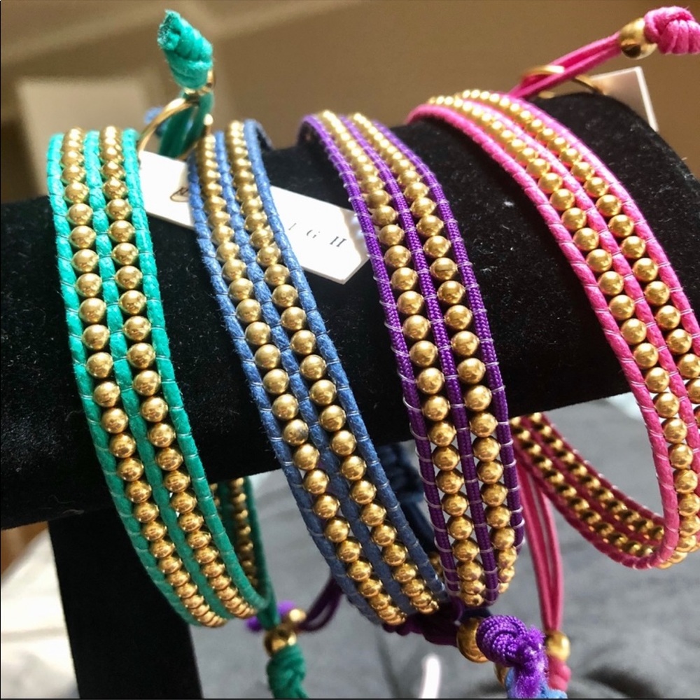 Rachel Leigh Adjustable Bracelets x 4